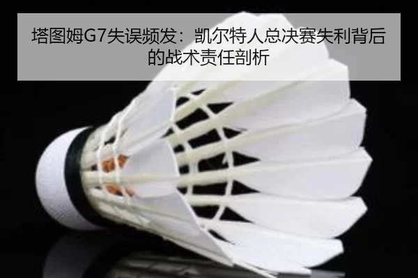 塔图姆G7失误频发：凯尔特人总决赛失利背后的战术责任剖析